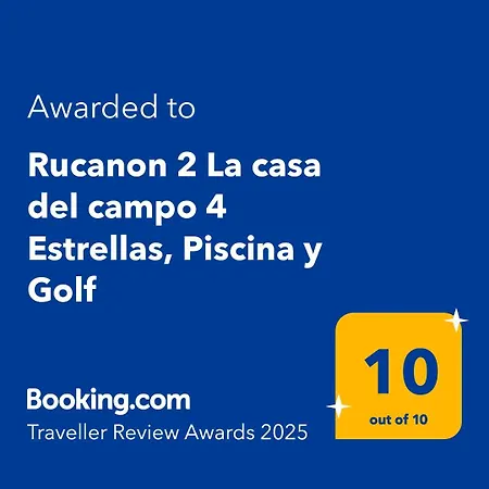 فيلة Rucanon 2 La Casa Del Campo 4 Estrellas, Piscina Y Golf Montánchez